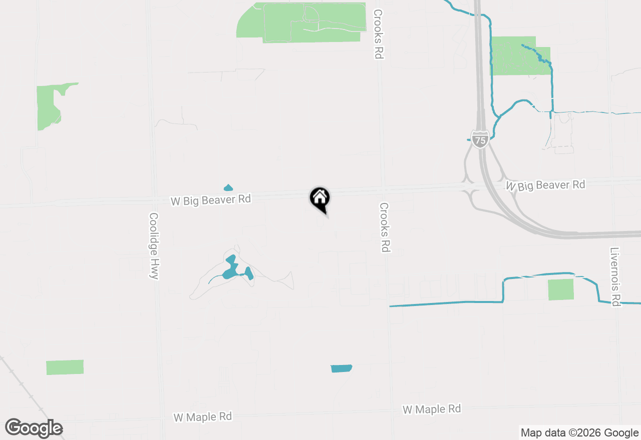 Map of 2869 Summers Place, Troy, MI 48084