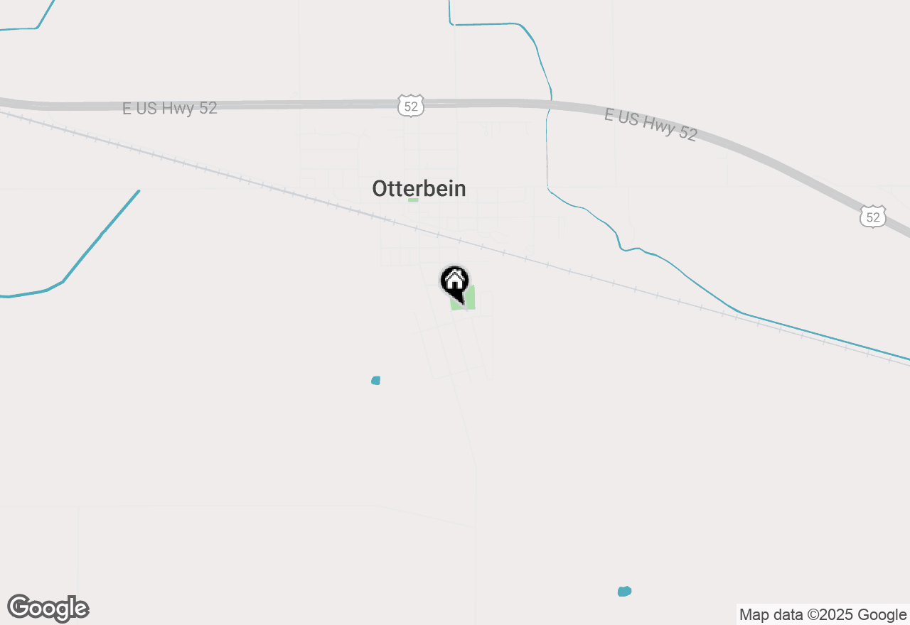 Map of 521 S Brown Street, Otterbein, IN 47970