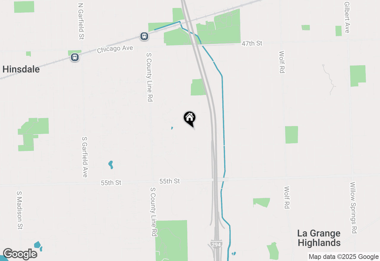 Map of 701 Taft Road, Hinsdale, IL 60521