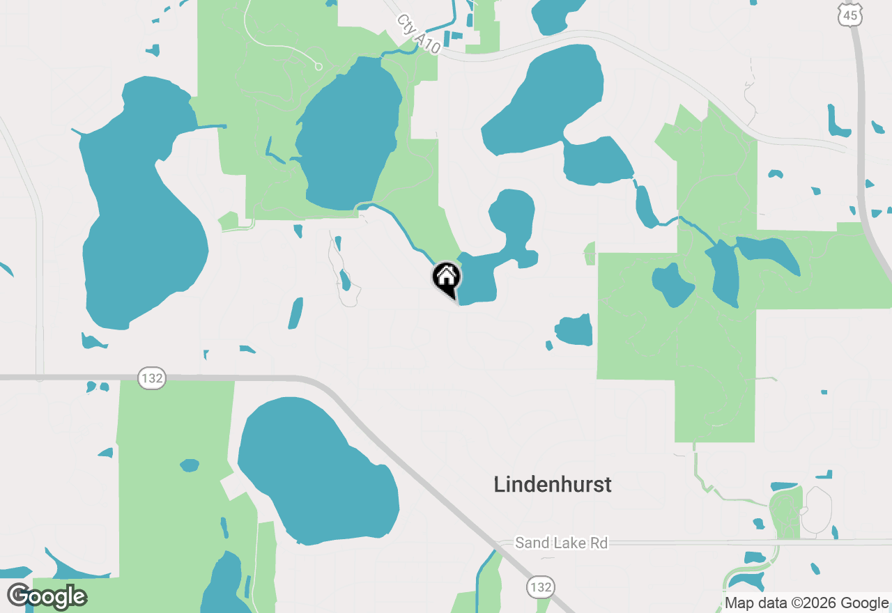 Map of 2004 Sprucewood Lane, Lindenhurst, IL 60046