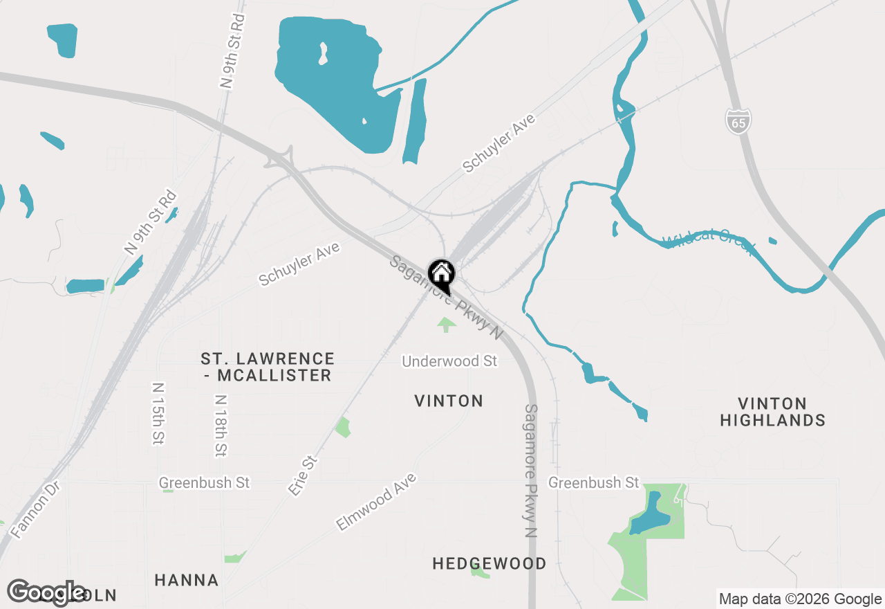 Map of 2154 Ulen Lane, Lafayette, IN 47904