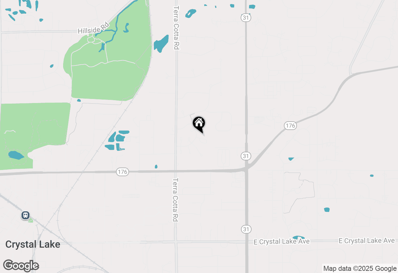 Map of 736 Norwich Court, Crystal Lake, IL 60012