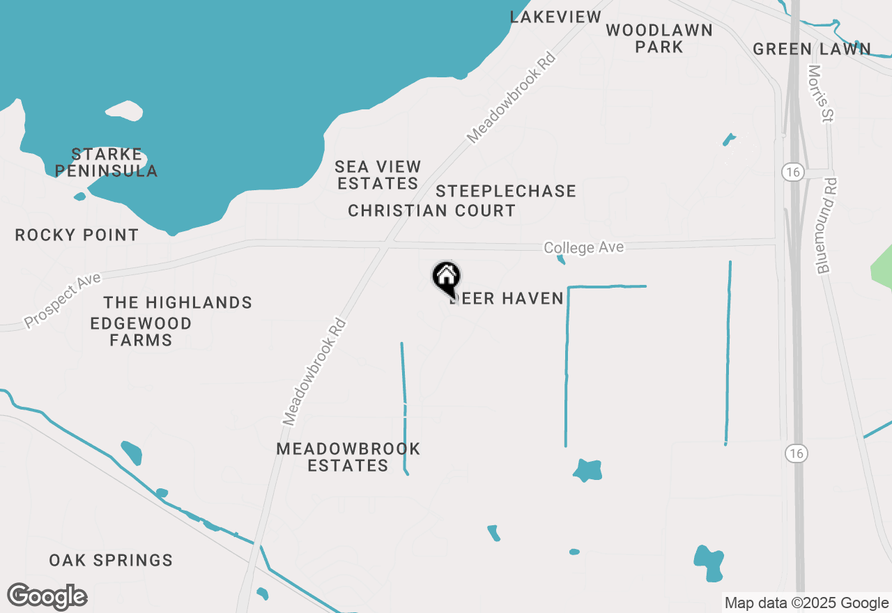 Map of N25W26352 Whitetail Court, Pewaukee, WI 53072
