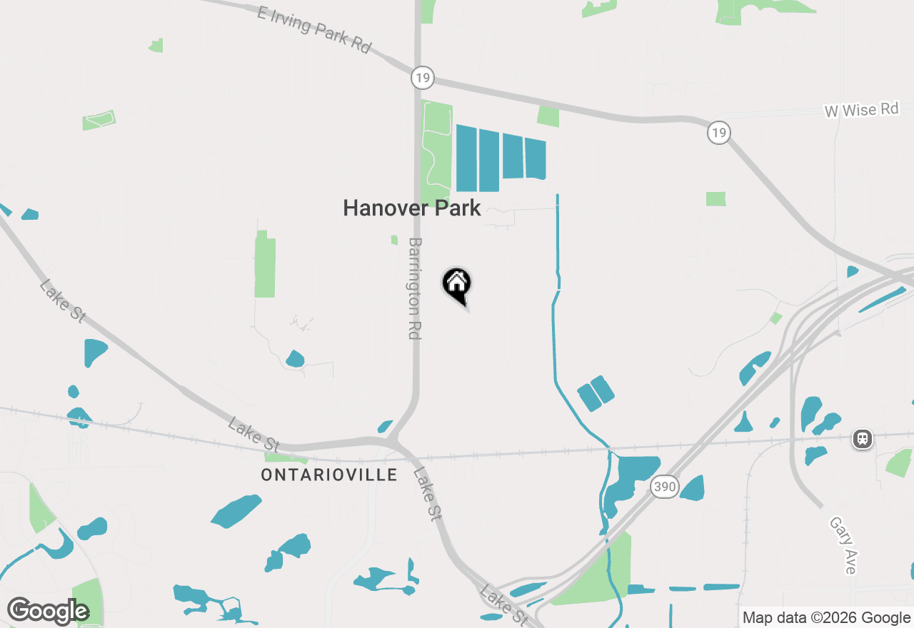 Map of 1531 Maplewood Avenue, Hanover Park, IL 60133