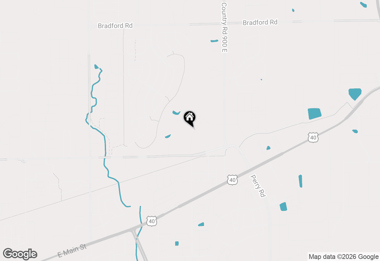 Map of 2764 Glade Avenue, Plainfield, IN 46168