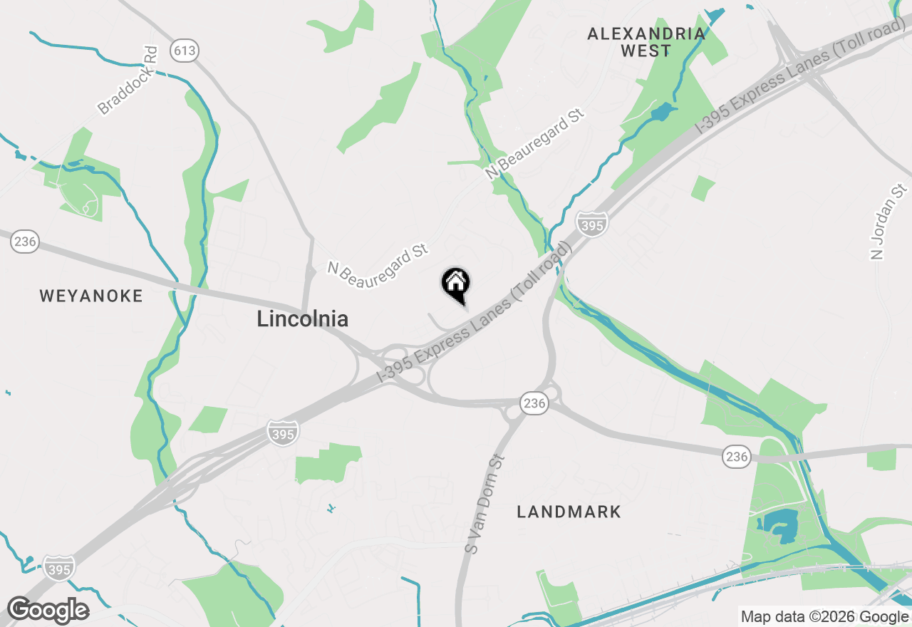 Map of 5801 Quantrell Avenue #L9, Alexandria, VA 22312