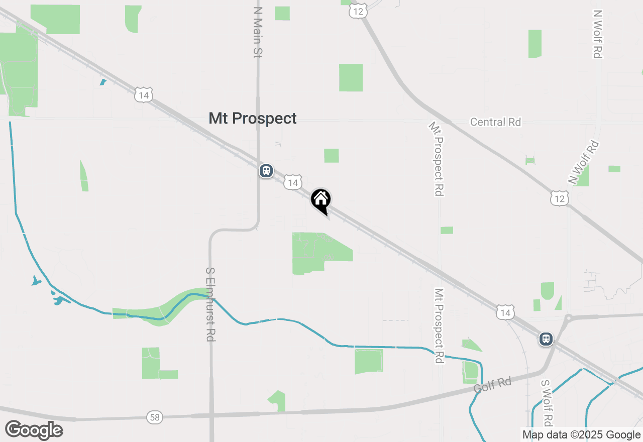 Map of 322 School Street #322, Mount Prospect, IL 60056