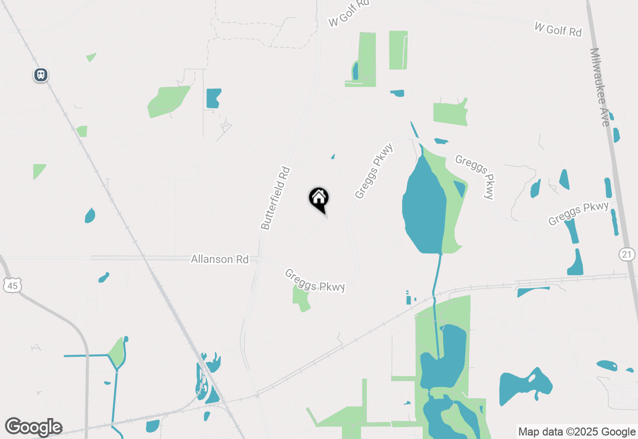 Map of 1728 Stanwich Road, Vernon Hills, IL 60061