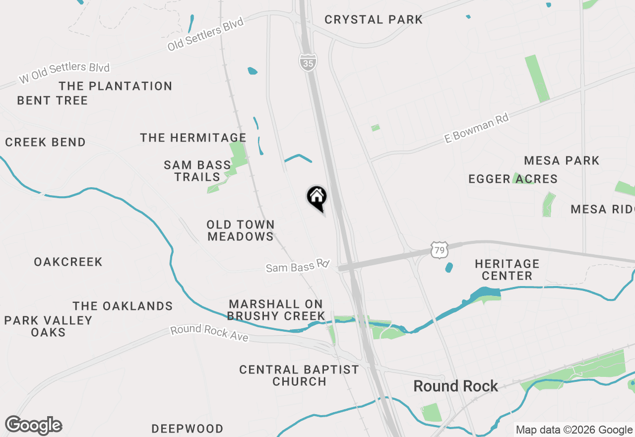 Map of 905 & 907 Chisholm Cv, Round Rock, TX 78681