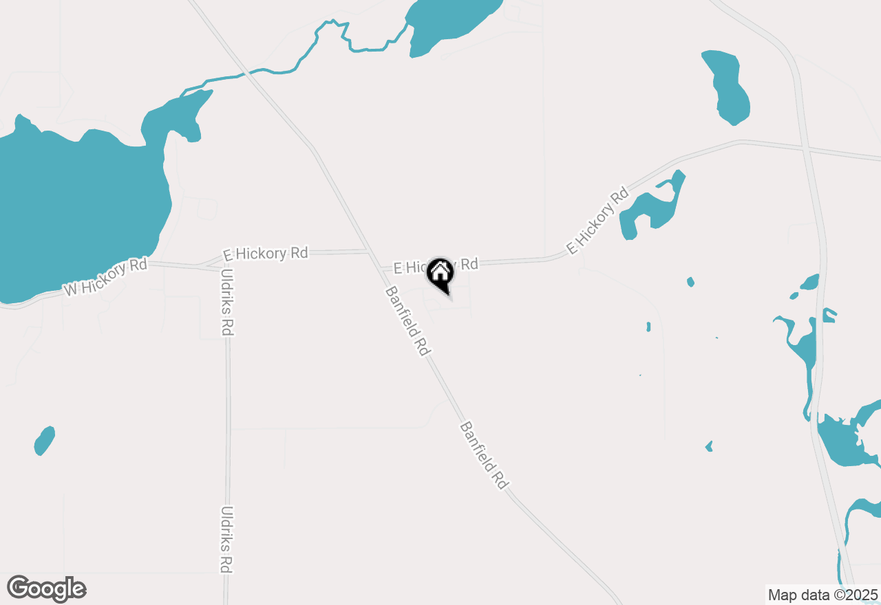 Map of 1187 Oak Street, Battle Creek, MI 49017