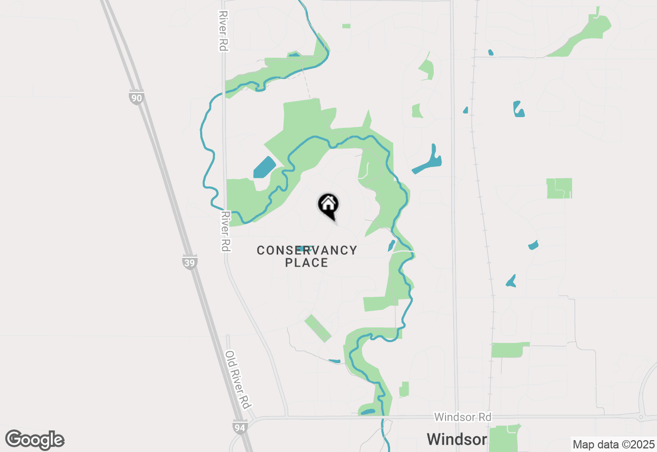 Map of 7710 Larkspur Lane, Deforest, WI 53532