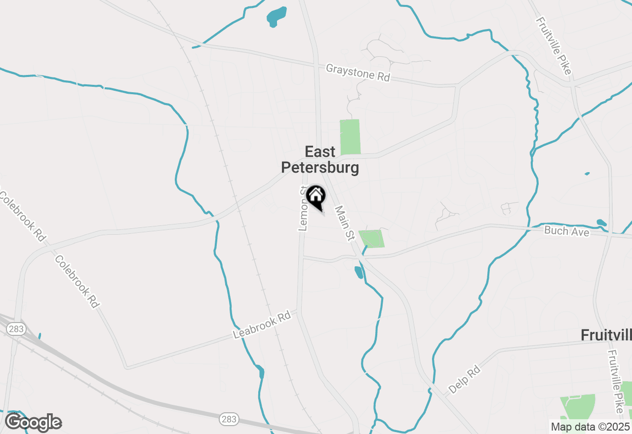 Map of 1954 Linden Street, East Petersburg, PA 17520