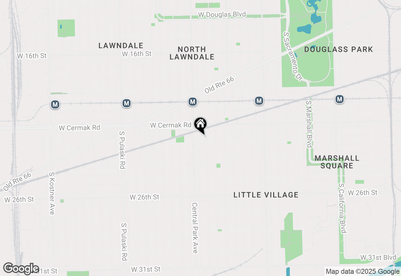 Map of 2244 S Drake Avenue, Chicago, IL 60623