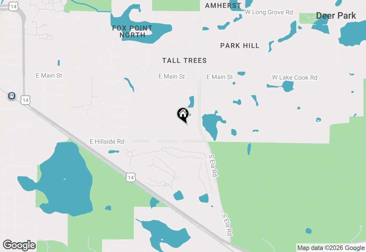 Map of 133 Howe Terrace, Barrington, IL 60010