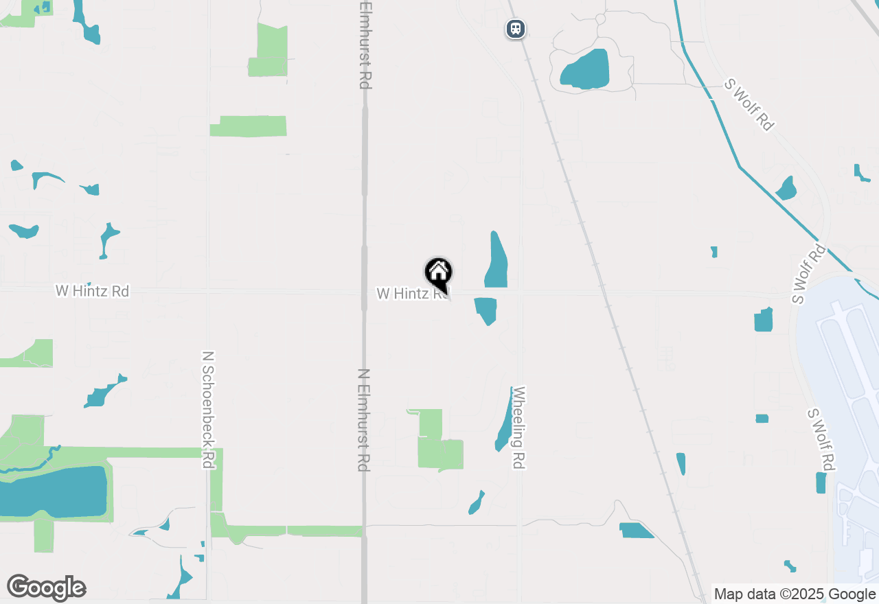 Map of 809 Tide Court, Wheeling, IL 60090