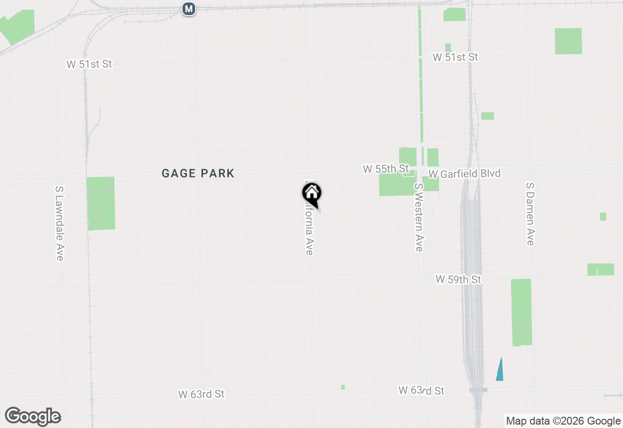 Map of 5635 S California Avenue, Chicago, IL 60629