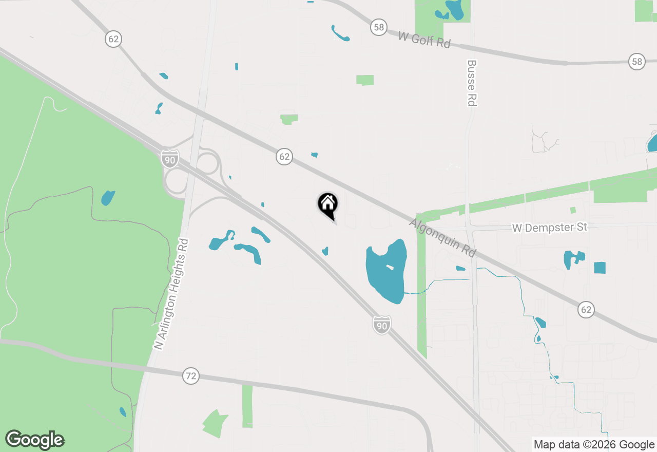 Map of 2696 S Embers Lane, Arlington Heights, IL 60005