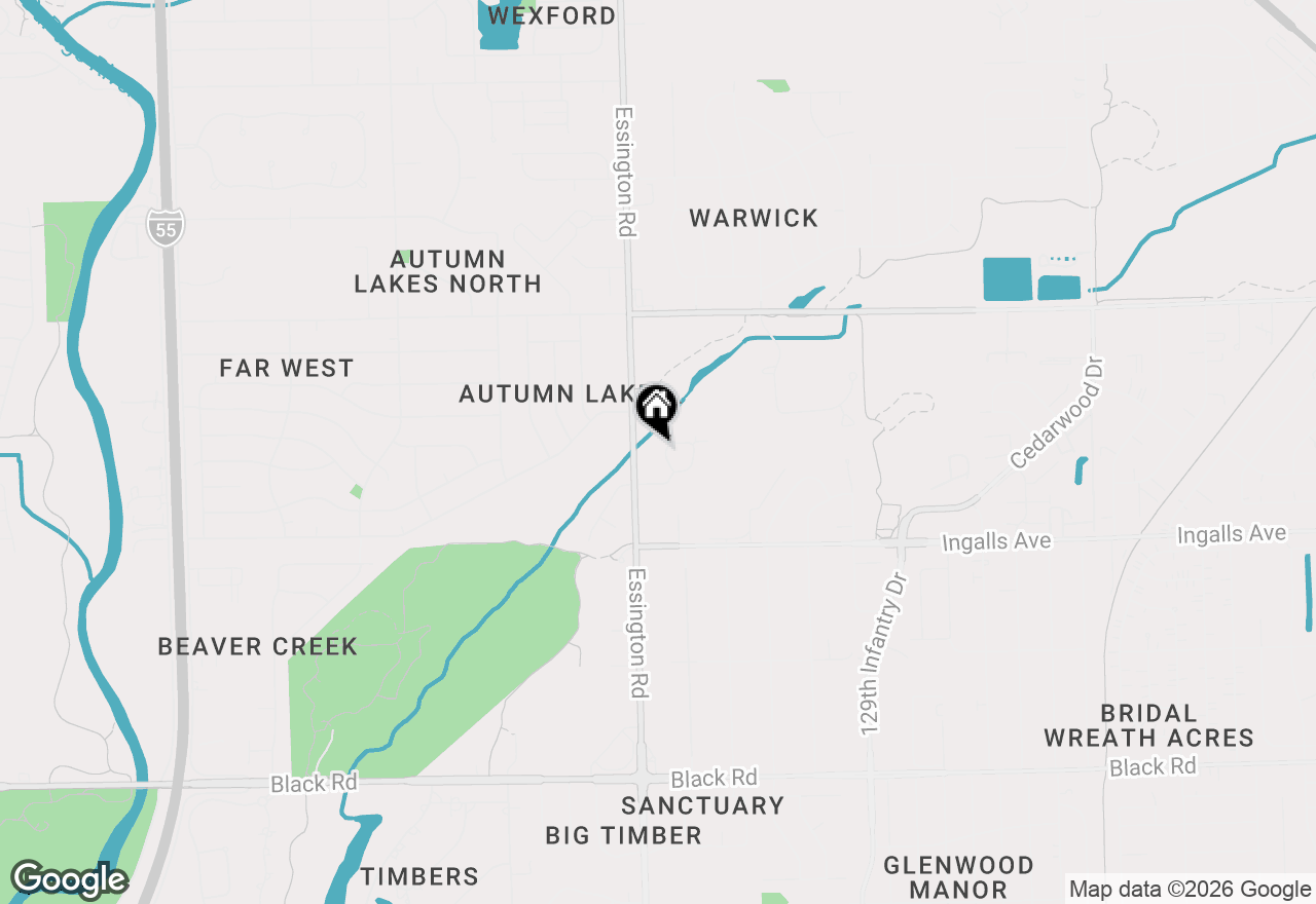 Map of 1427 Citadel Drive, Joliet, IL 60435