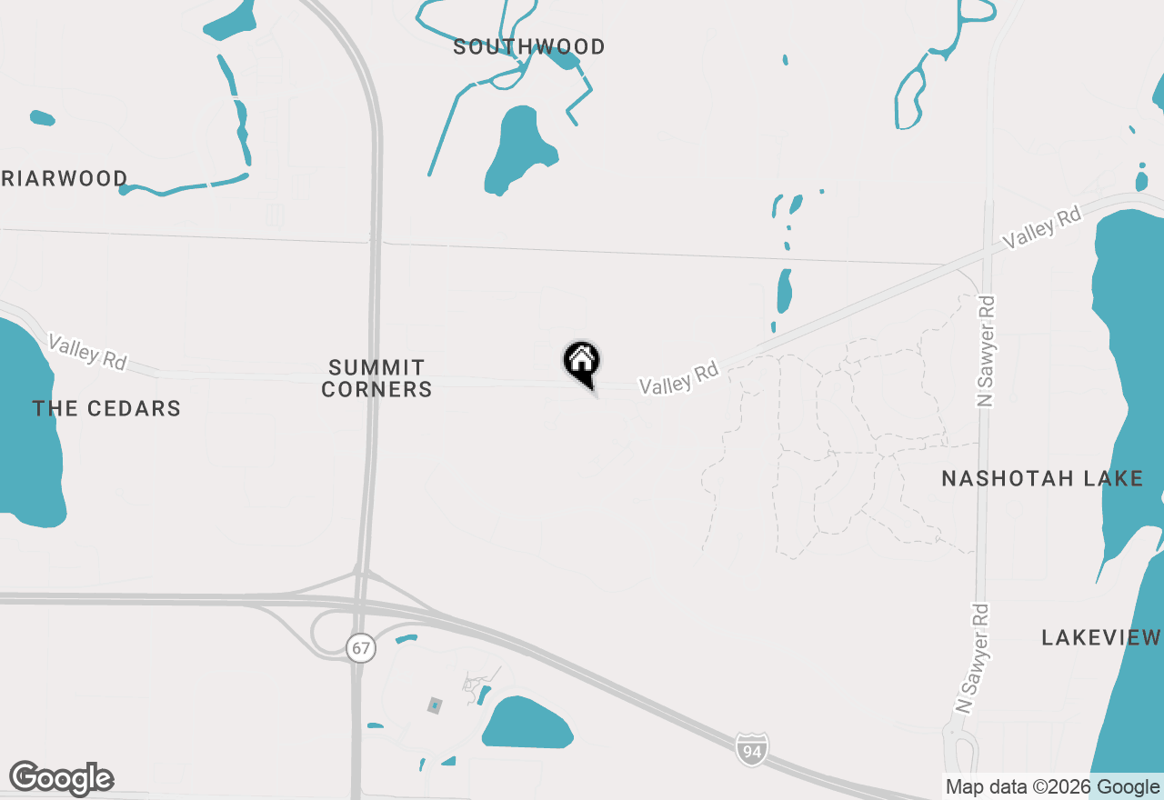 Map of 1616 Belmont Ln #34C, Oconomowoc, WI 53066