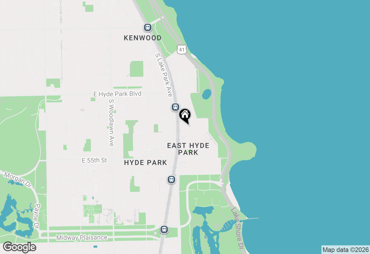 Map of 5326 S Cornell Avenue #400, Chicago, IL 60615