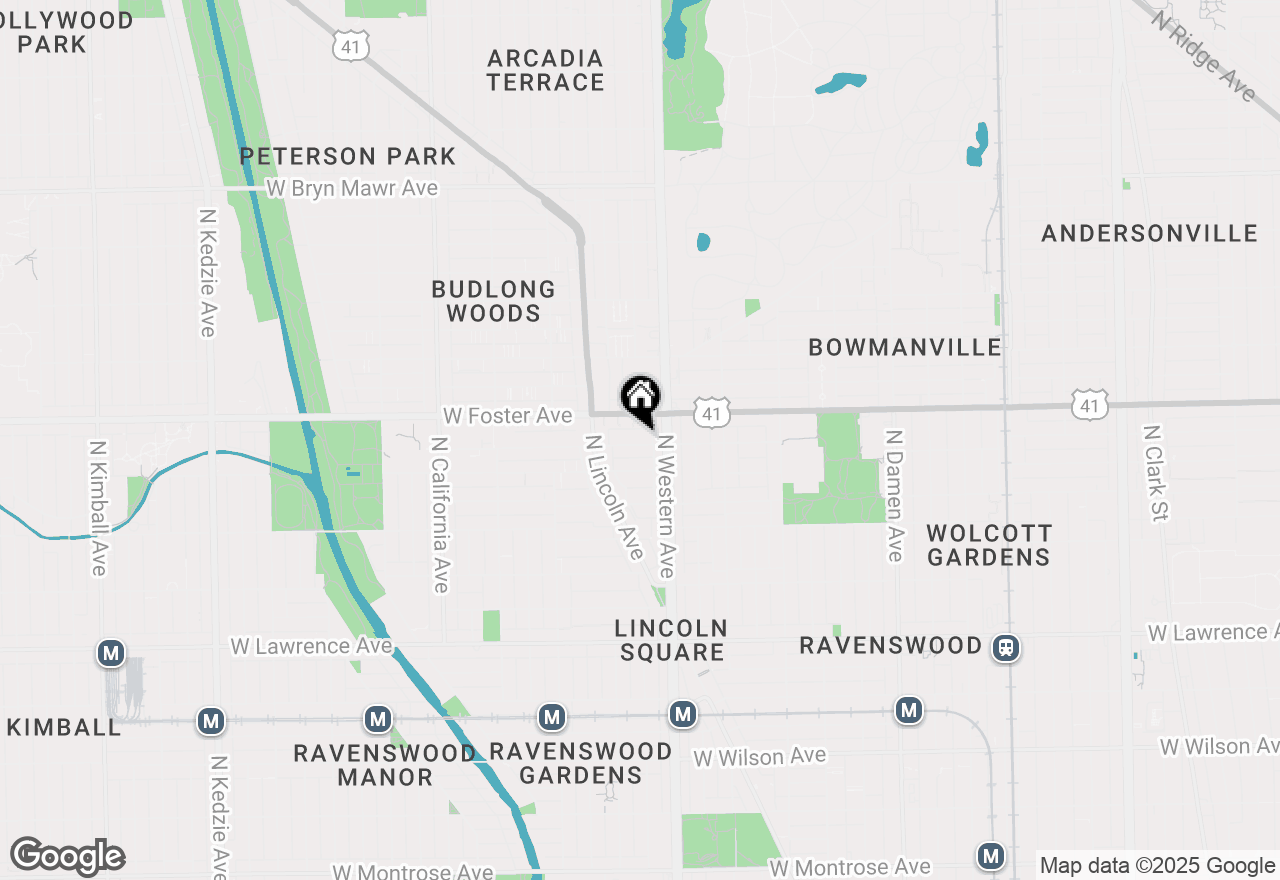 Map of 2426 W Winona Street, Chicago, IL 60625