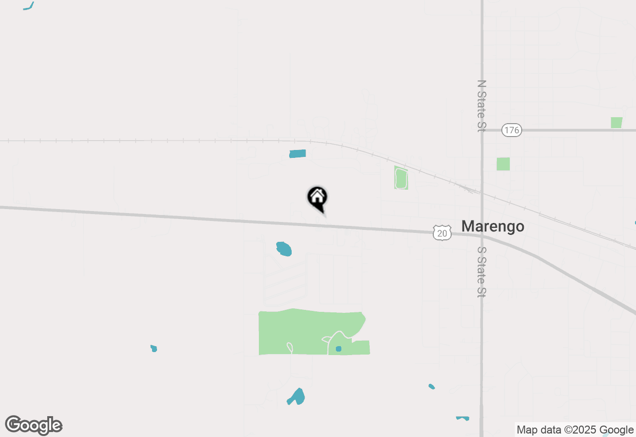 Map of 21804 W Grant Highway, Marengo, IL 60152