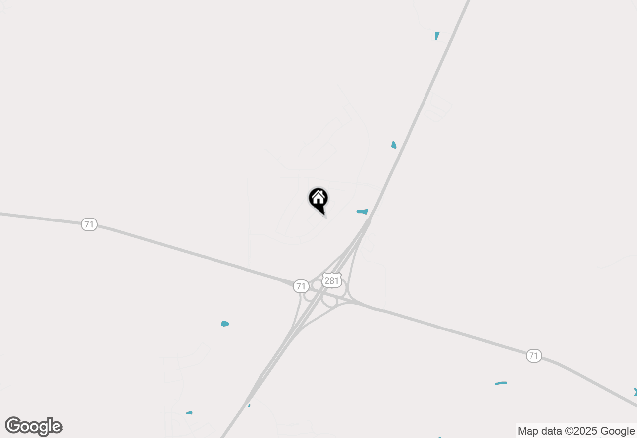 Map of 248 Lone Cedar Road, Marble Falls, TX 78654