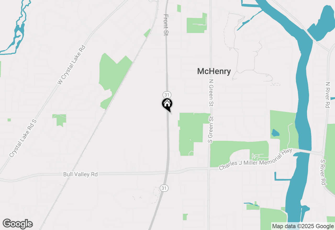 Map of 213 N Front Street (rt 31), Mchenry, IL 60050