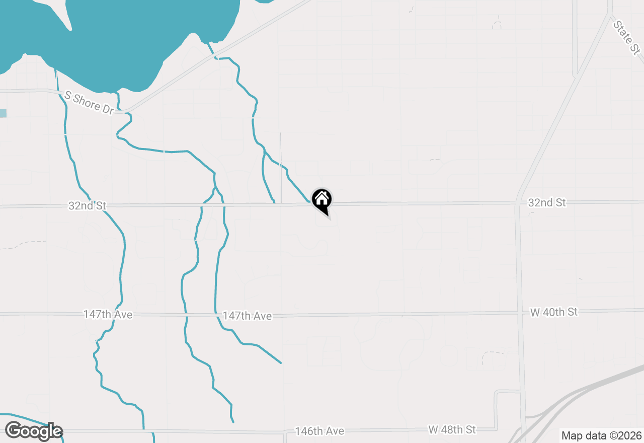 Map of 840 Brook Village Court, Holland, MI 49423