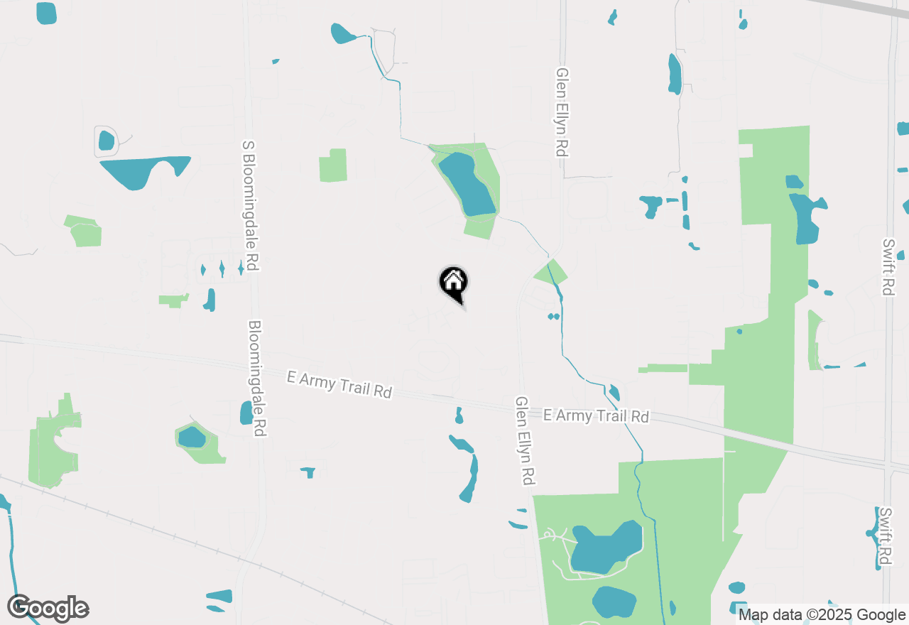 Map of 213 Dartmouth Court #D, Bloomingdale, IL 60108