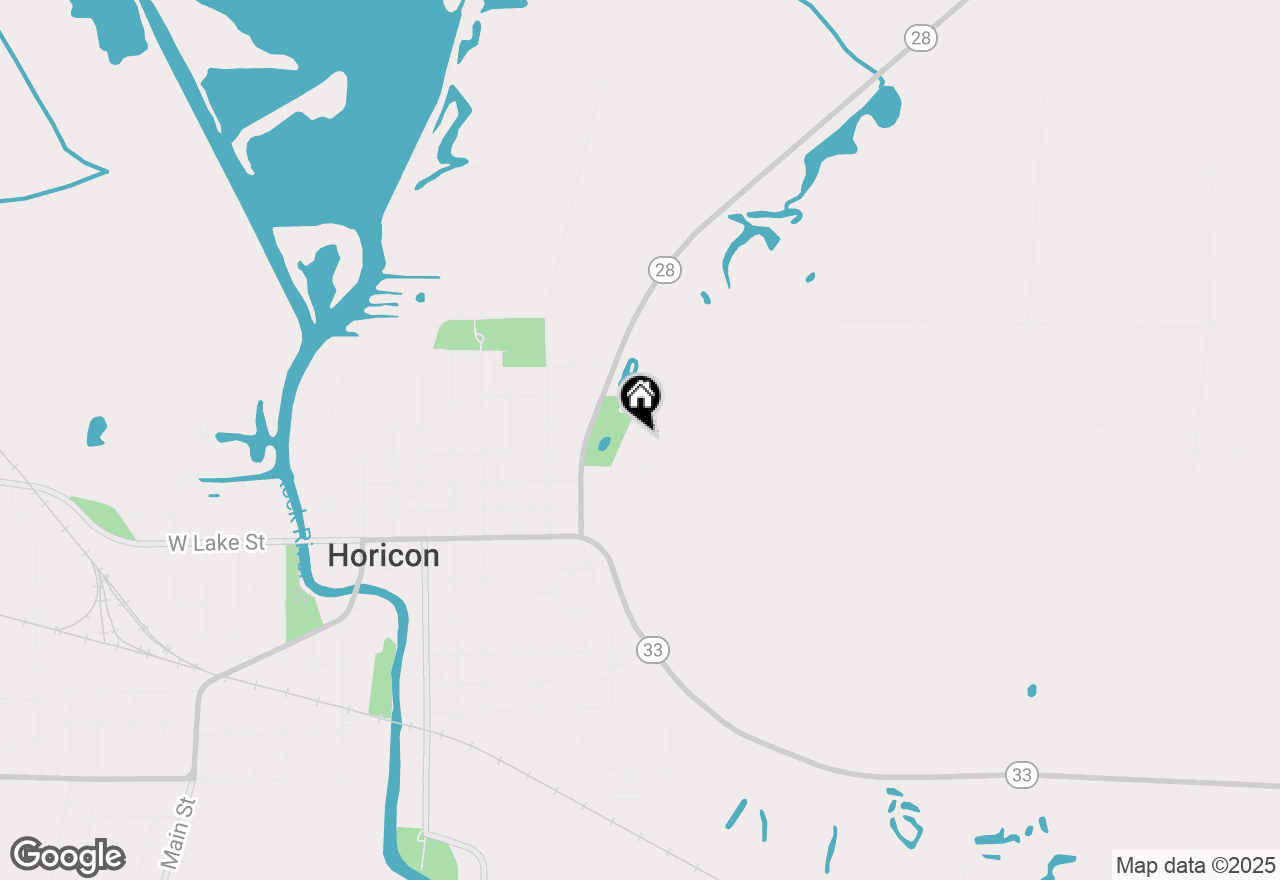 Map of N7185 Eagle Hill Rd, Horicon, WI 53032