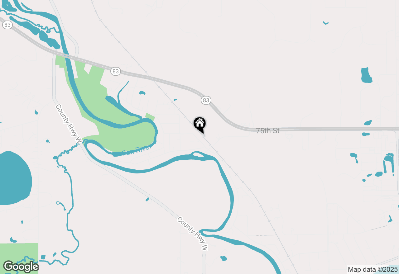 Map of (Address confidential), Salem, Wisconsin 53168