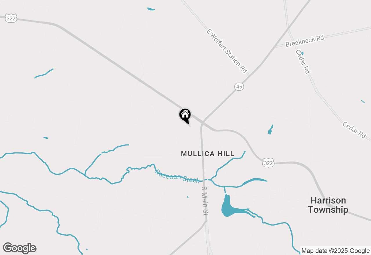 Map of 55 Messina Loop, Mullica Hill, NJ 08062