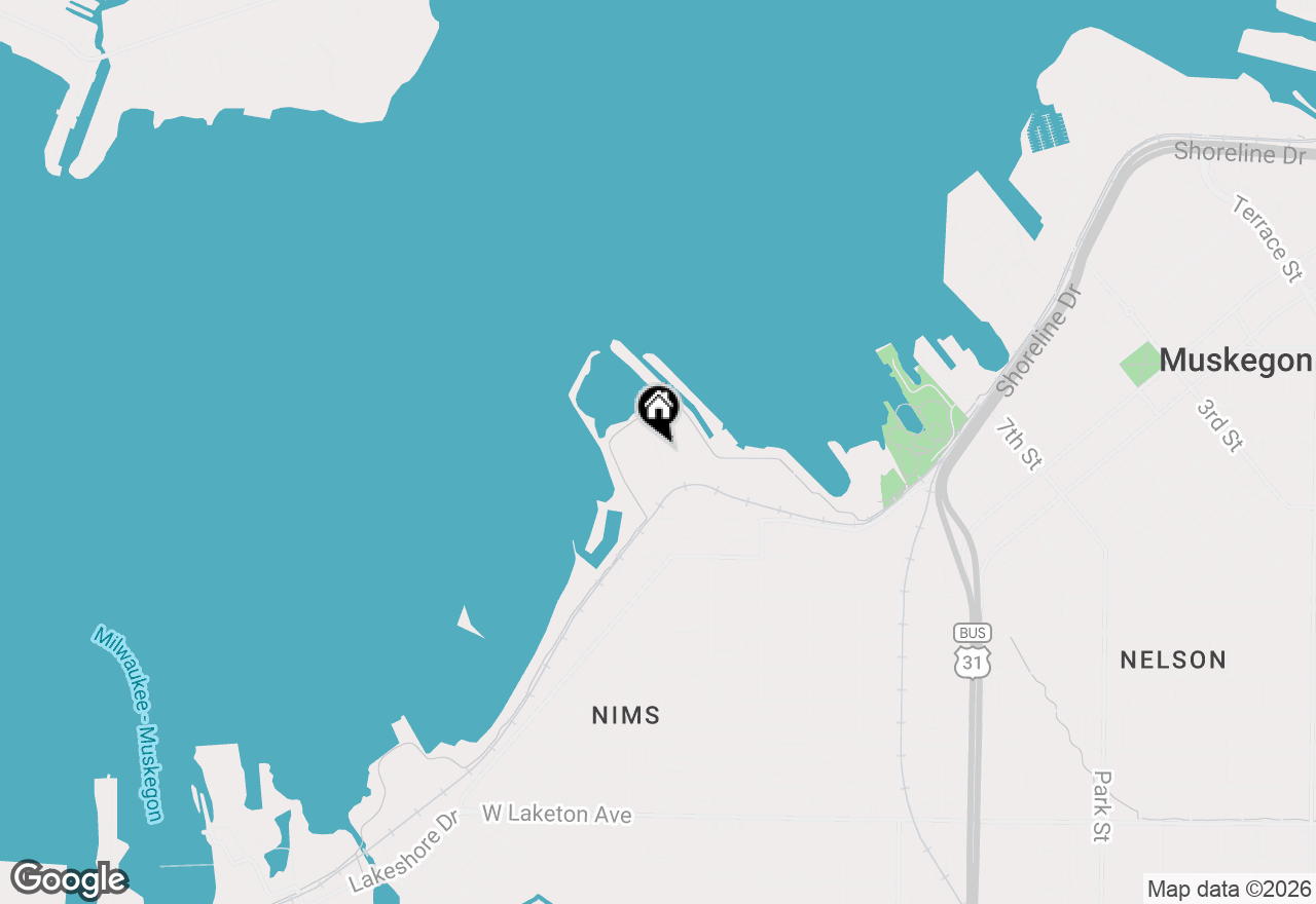 Map of 901 Adelaide Circle #601, Muskegon, MI 49441