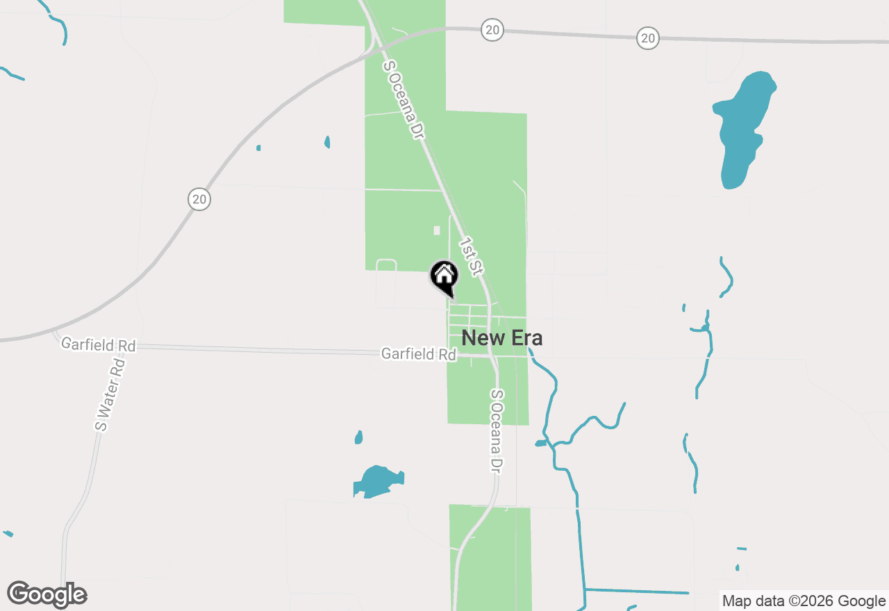 Map of 4675 3rd Street, New Era, MI 49446