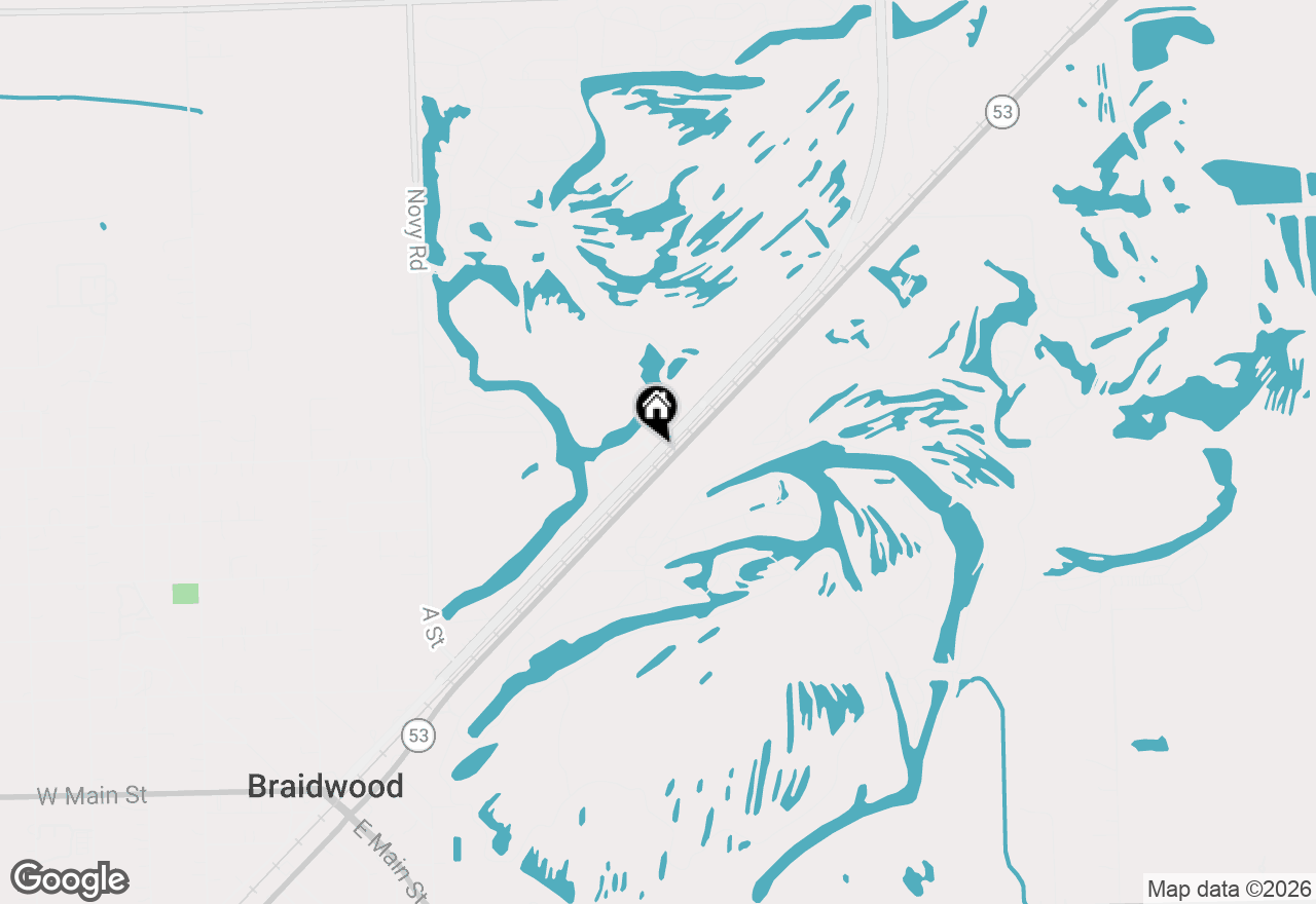 Map of 34908 S State Route 129, Braceville, IL 60407