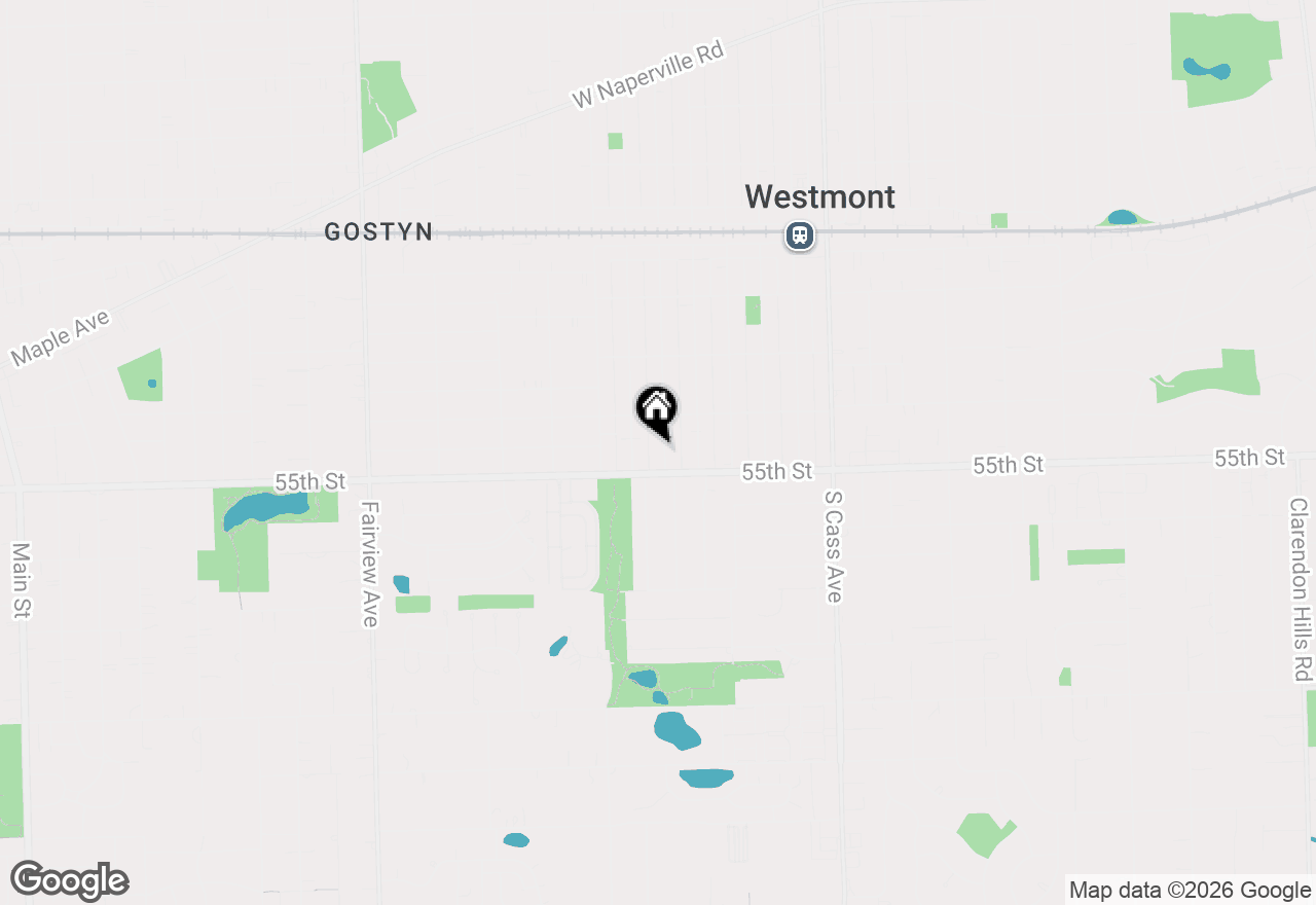 Map of 326 S Hudson Street, Westmont, IL 60559