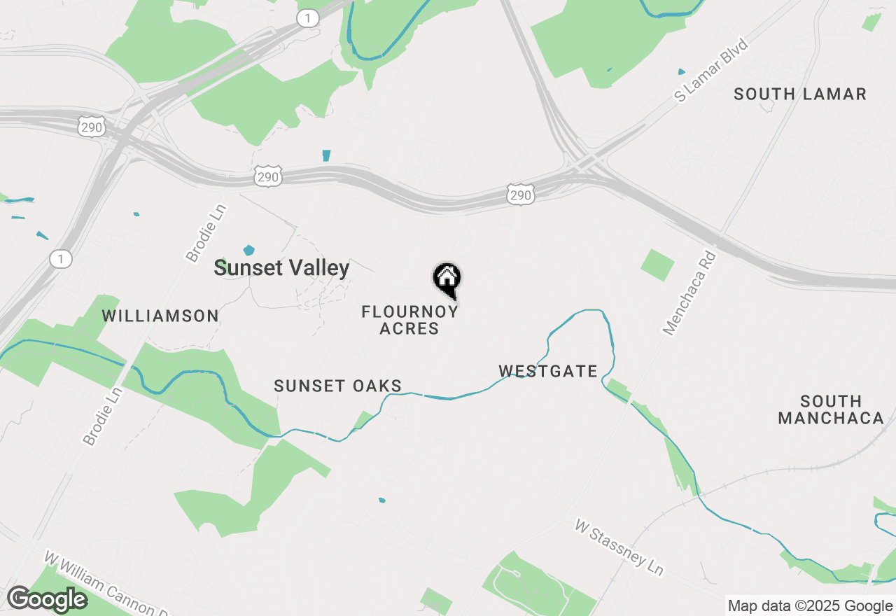 Map of 2710 Jones Rd #B, Austin, TX 78745