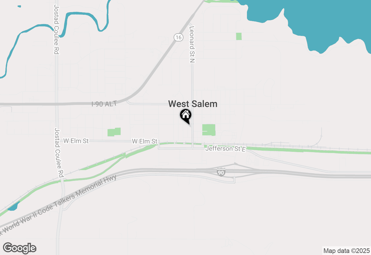 Map of 115 Youlon St S, West Salem, WI 54669