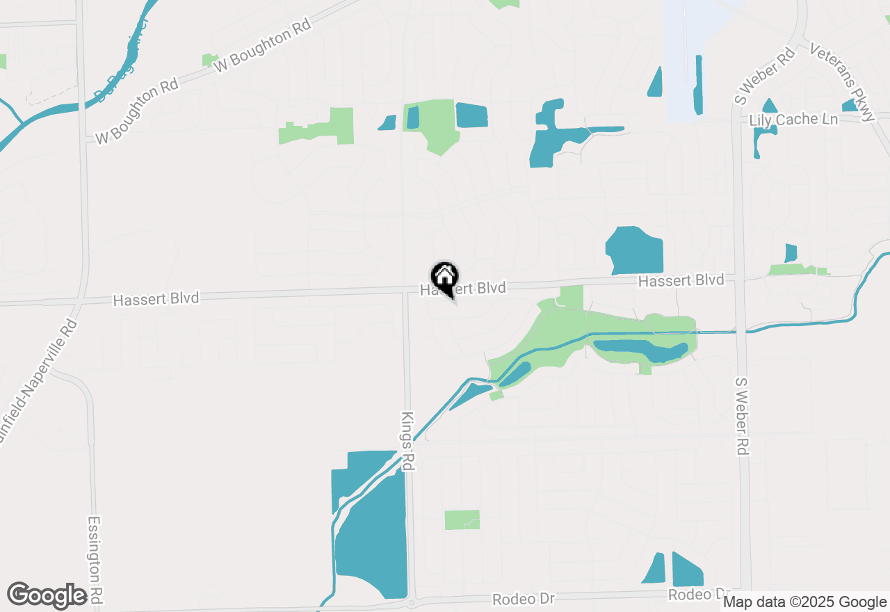 Map of 1692 Trails End Lane, Bolingbrook, IL 60490