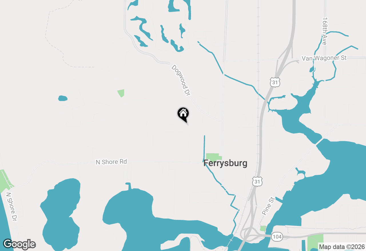 Map of 0 Country Lane, Ferrysburg, MI 49409
