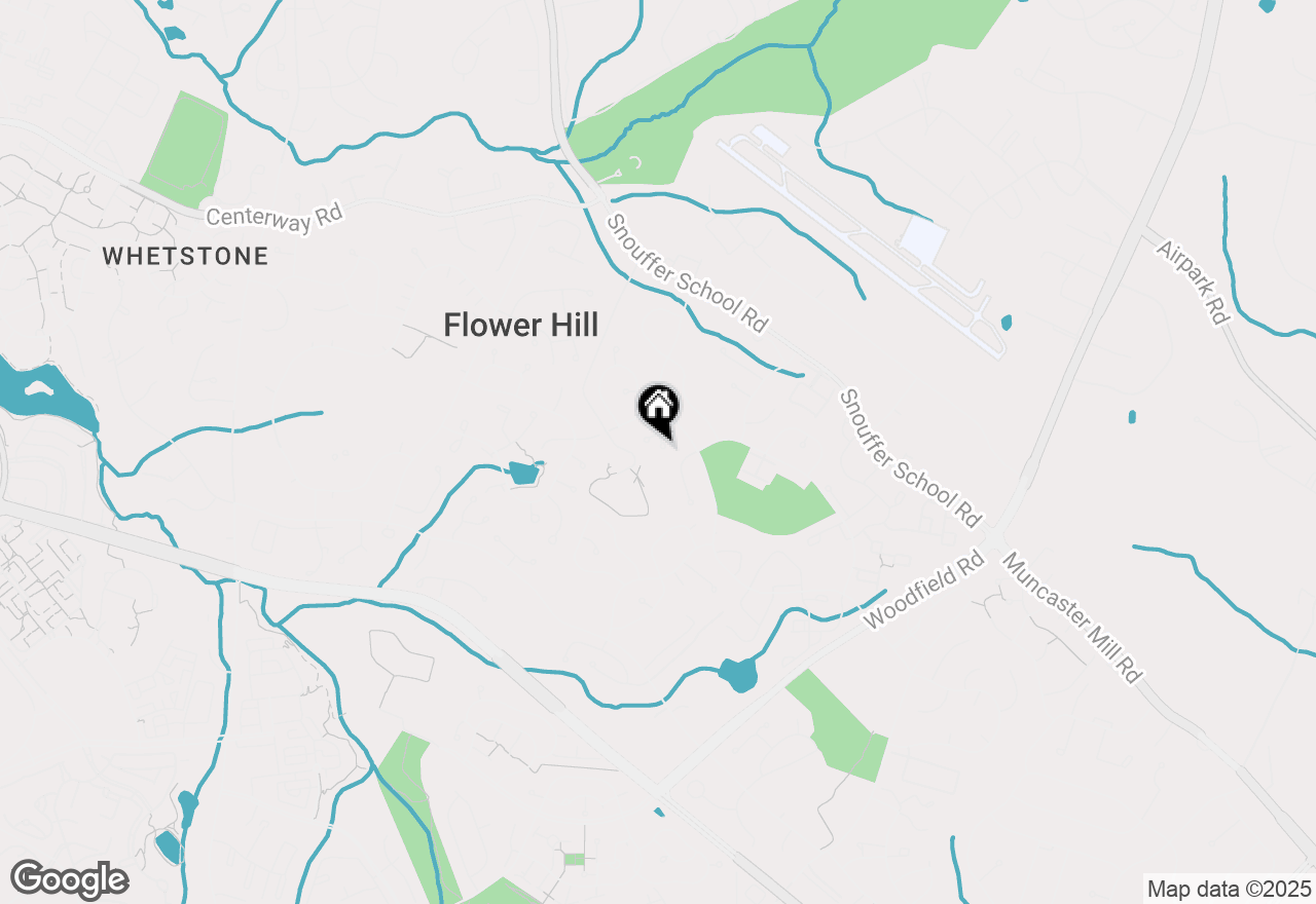 Map of 6 Flower Hill Court, Gaithersburg, MD 20879
