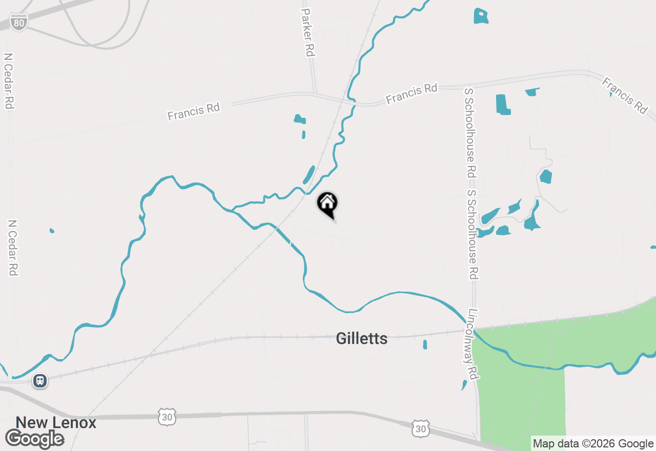 Map of 1110 Green Glen Court, New Lenox, IL 60451