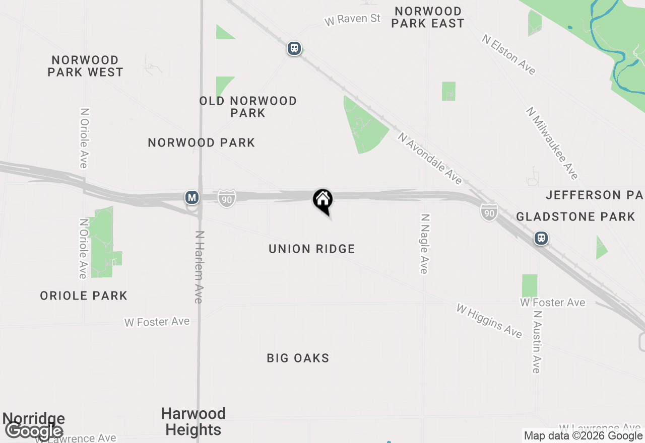 Map of 6765 W Talcott Avenue, Chicago, IL 60656
