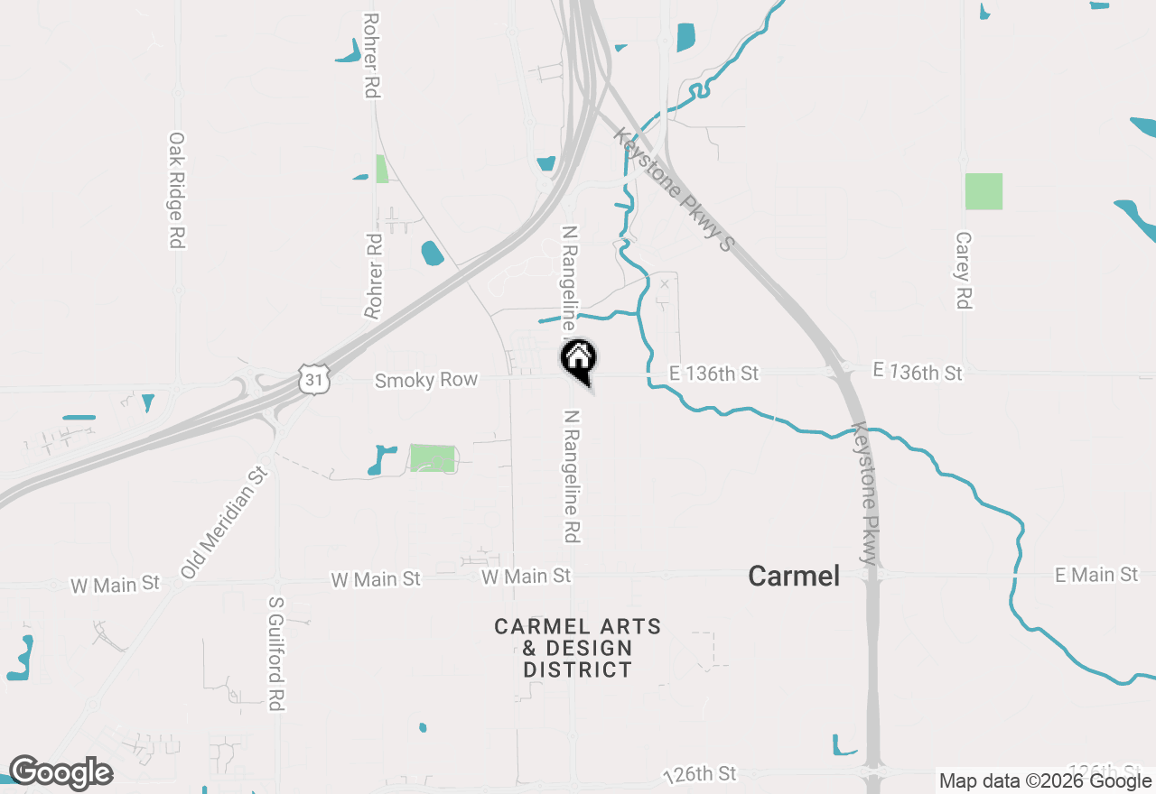 Map of 741 N Rangeline Road #C, Carmel, IN 46032