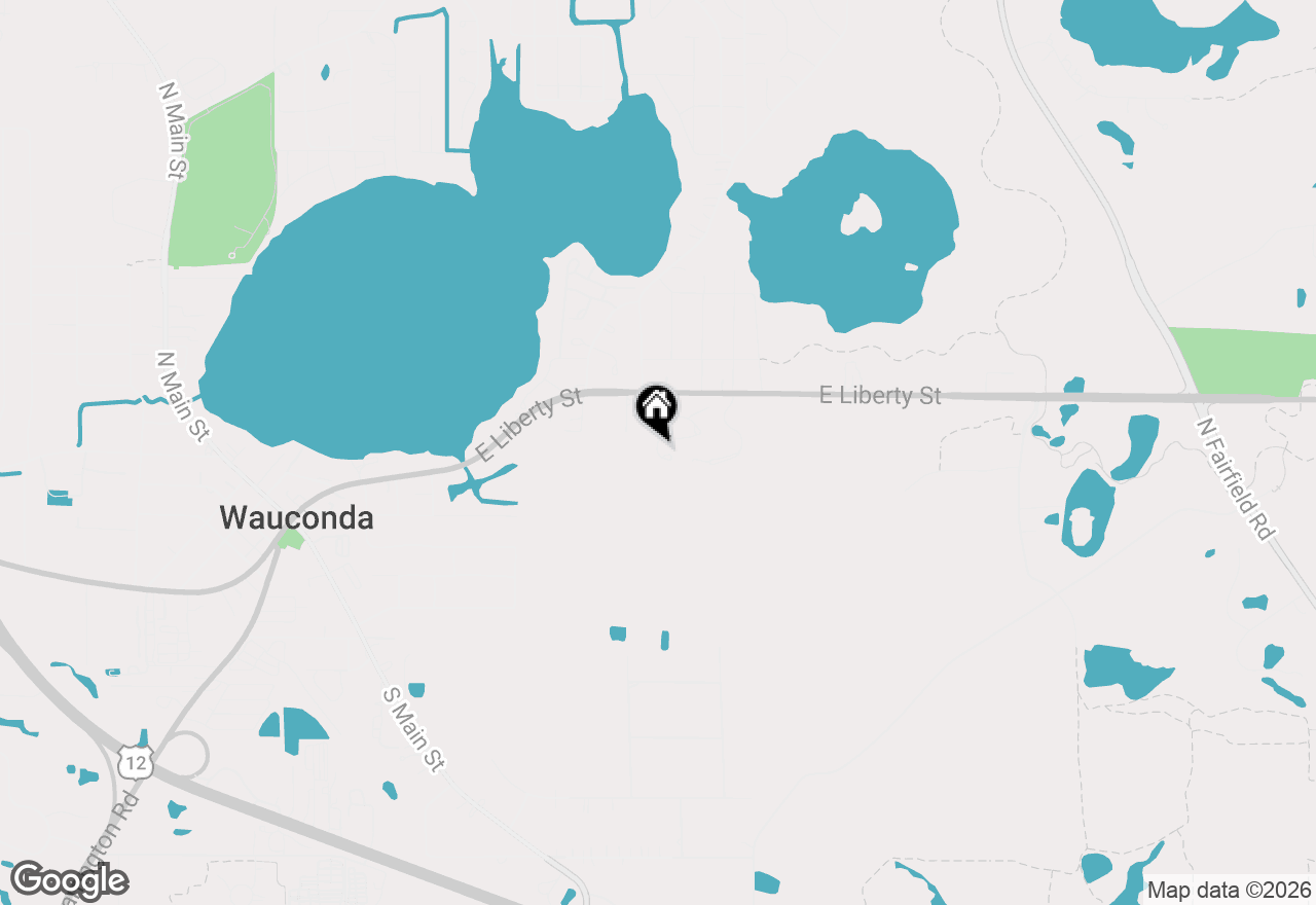 Map of 215 Brett Circle #C, Wauconda, IL 60084
