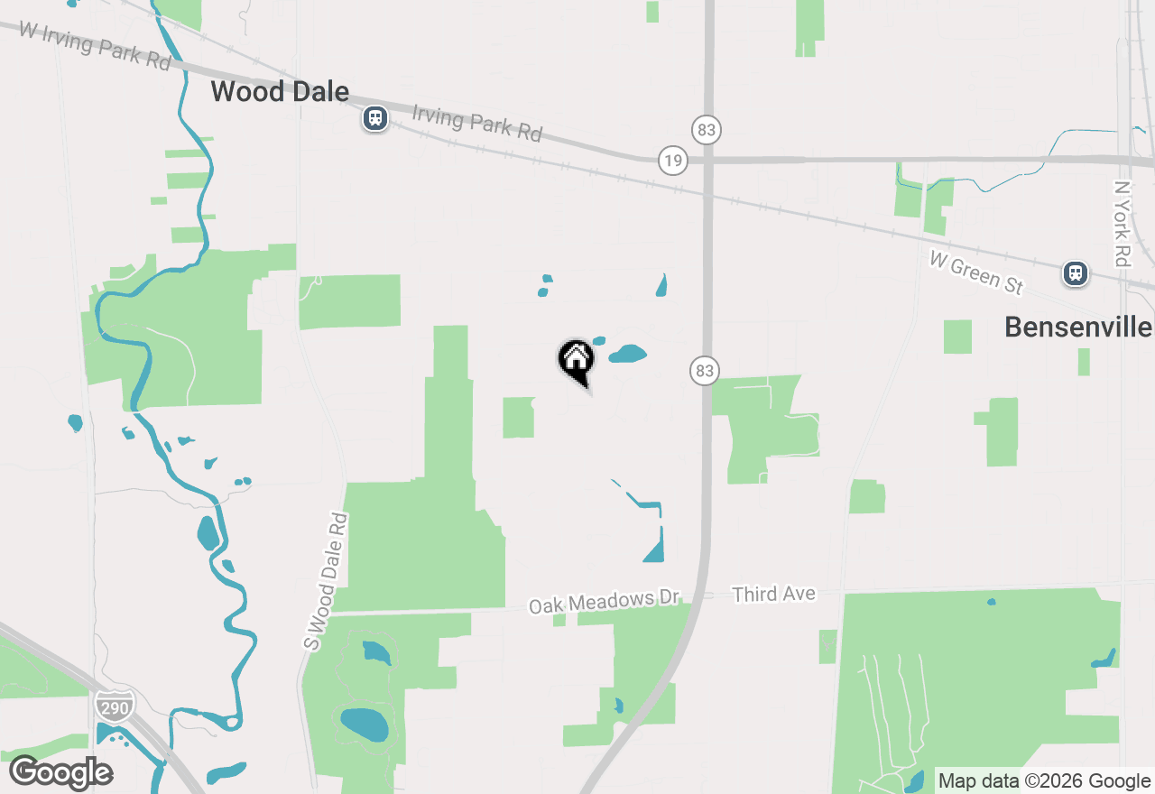 Map of 391 Preserve Lane, Wood Dale, IL 60191