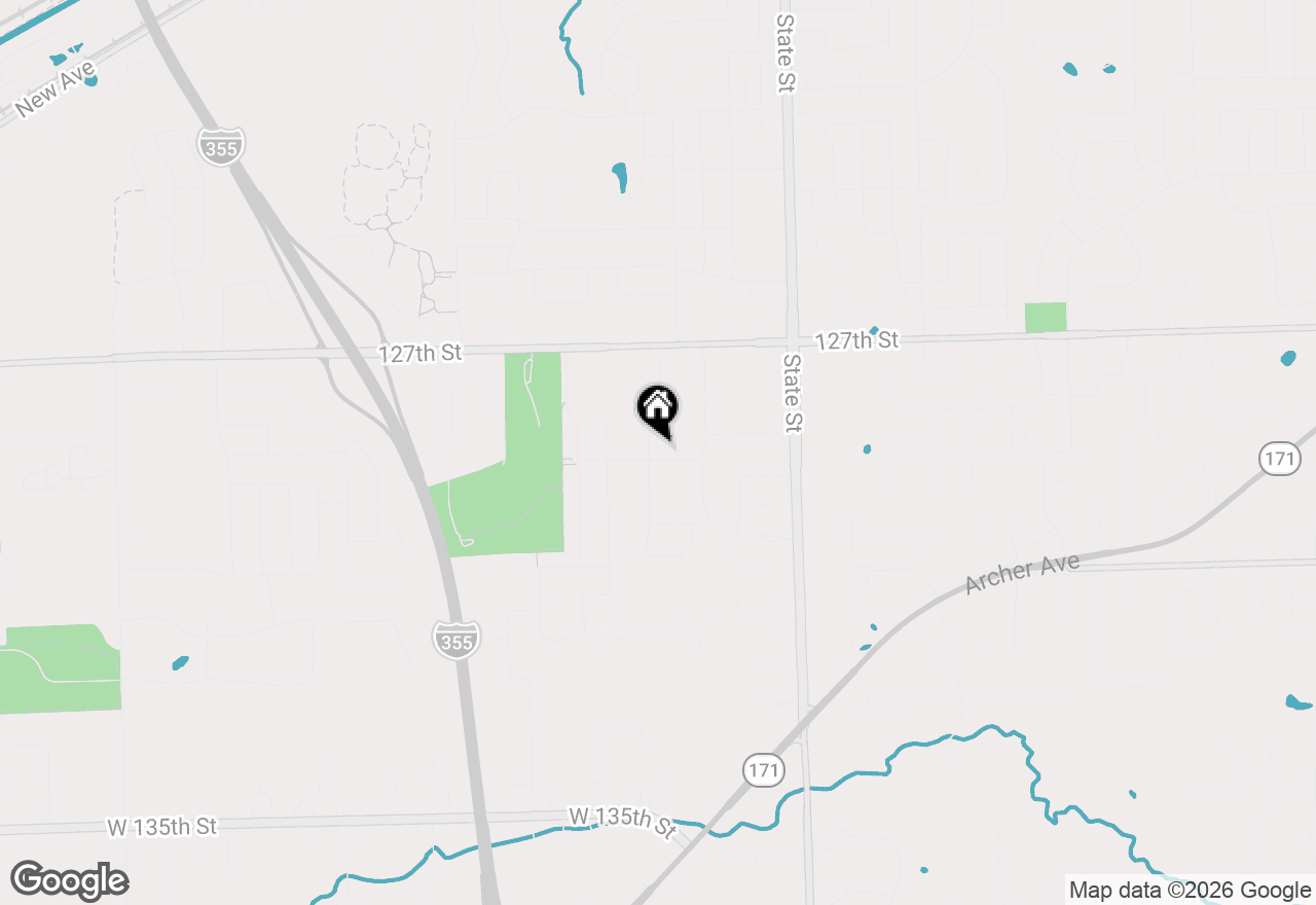 Map of 1223 Leinster Drive, Lemont, IL 60439
