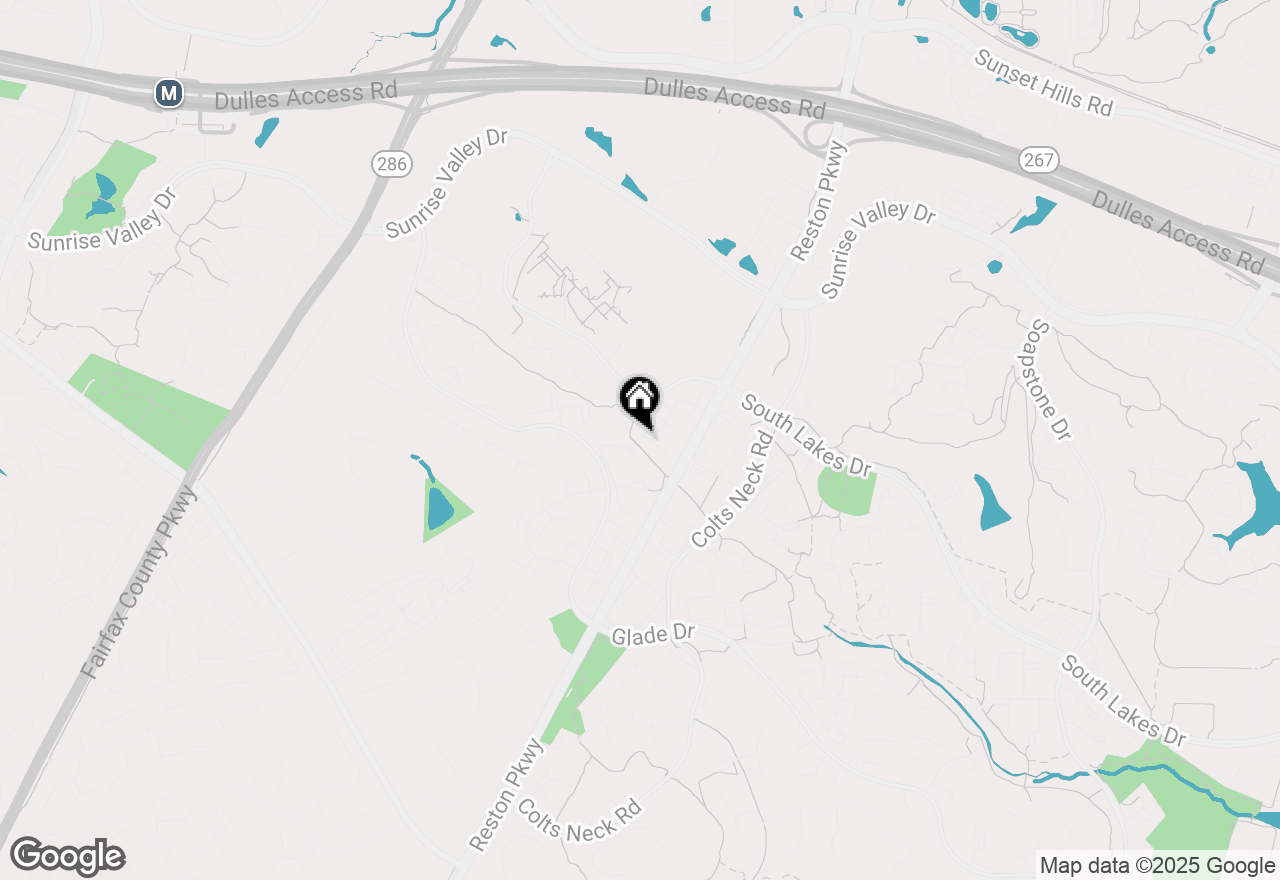 Map of 2412 Southgate Square, Reston, VA 20191