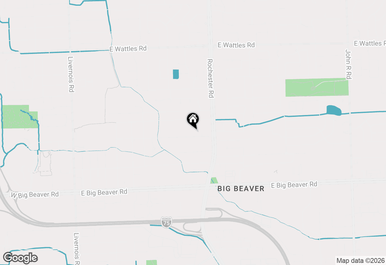 Map of 871 Vanderpool Drive, Troy, MI 48083